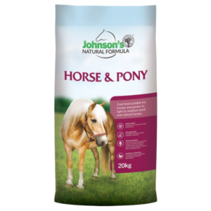 Johnsons Natural Formula Horse & Pony Cool Feed For Light To Medium Work Horses - 20kg