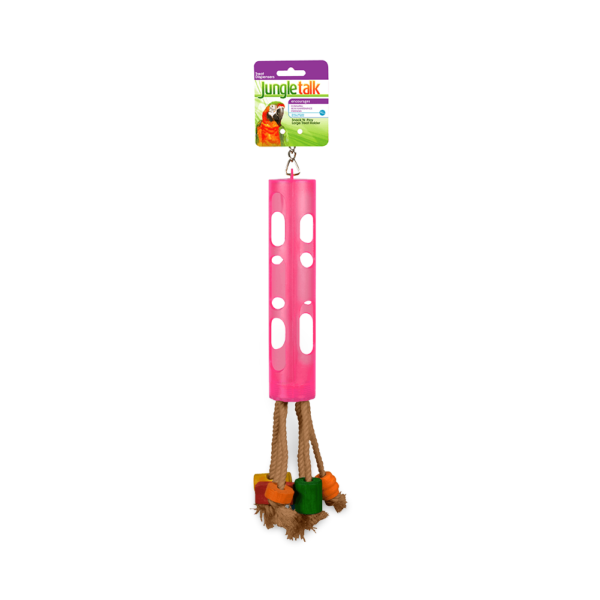 Jungle Talk Bird Toy Snack N Play Treat Holder – 10cm