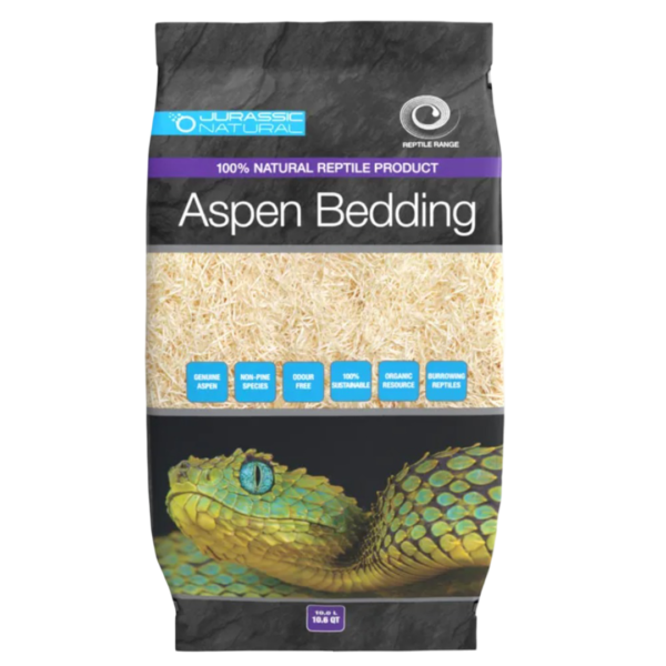 Jurassic Natural Aspen Bedding – 10L