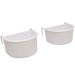 Kazoo D Feeder 2 Pack White - large