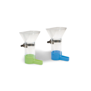 Kazoo Funnel Feeder Green Blue - each