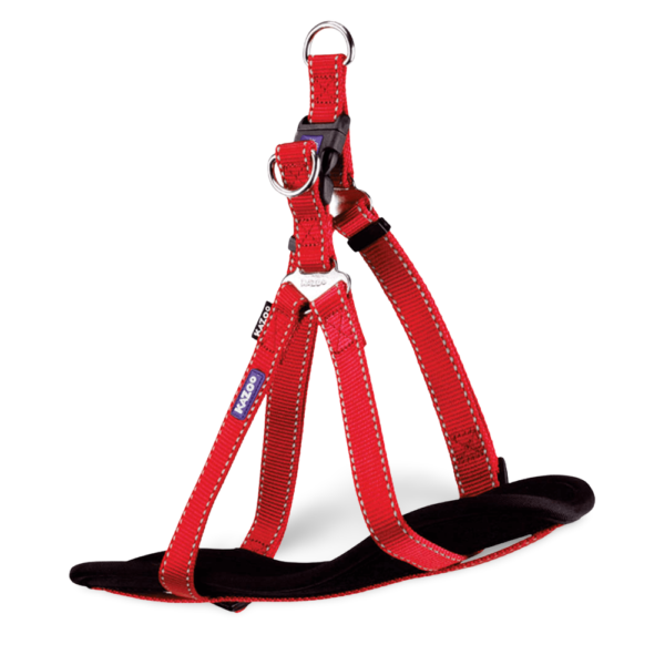 Kazoo Harness Classic Nylon Red