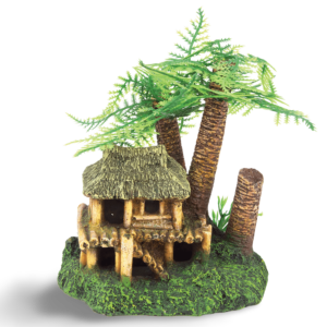 Kazoo Jungle Hut With Bamboo Trees - each