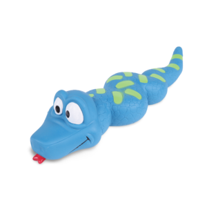 Kazoo Latex Snake Dog Toy - Medium
