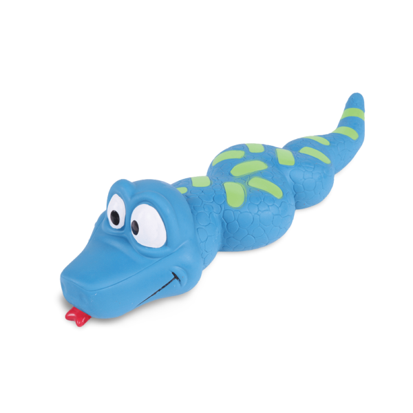 Kazoo Latex Snake Dog Toy – Medium