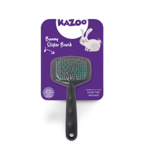 Kazoo Small Animal Slicker Brush Green Grey - One Size