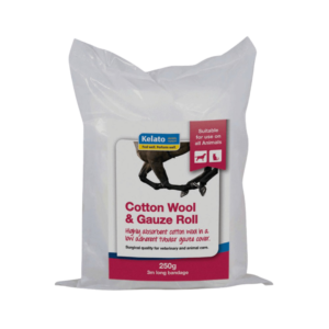 Kelato Cotton Wool And Gauze Roll - 250g