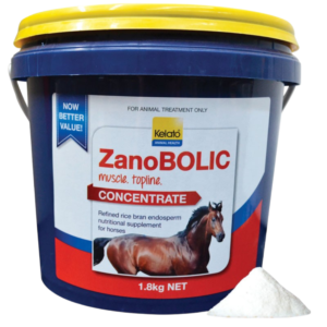 Kelato Zanobolic Concentrate Muscle And Coat Horse Supplement - 1.8kg