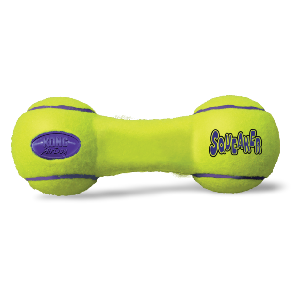 KONG Airdog Squeaker Dumbbell Fetch Dog Toy