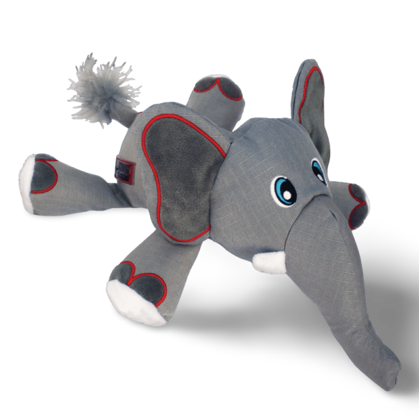KONG Cozie Ultra Ella Elephant Plush Dog Toy – Large