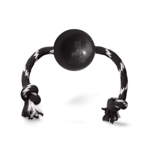 KONG Extreme Ball With Rope Dog Toy - Large