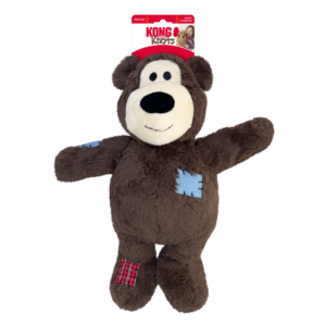 KONG Jumbo Wild Knot Bear Assorted Plush Dog Toy - X Large