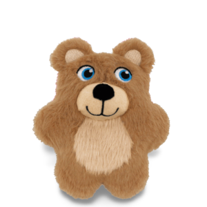 KONG Snuzzles Kiddos Teddy Bear Plush Dog Toy - Small