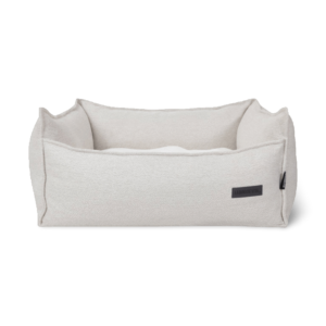 La Doggie Vita Luxe Boucle Removable Cushion Dog Bed Stone - Large