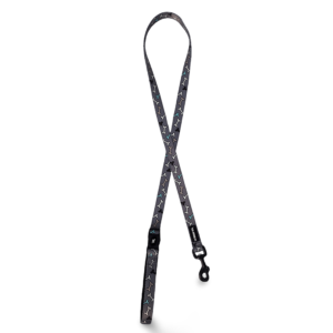 La Doggie Vita Dog Lead in Bones Grey - Medium