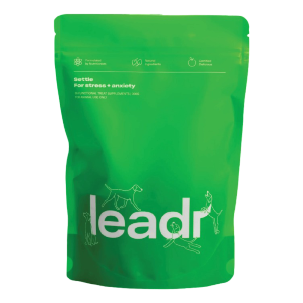 Leadr Settle Stress & Anxiety Supplement Kangaroo Chews For Dogs – 300g