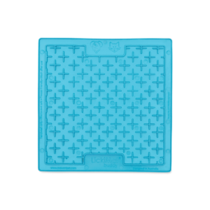 Lickimat Slow Feeder Buddy Pet Mat Turquoise - 20 x 20 cm