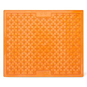Lickimat Slow Feeder Buddy Pet Mat Orange X Large