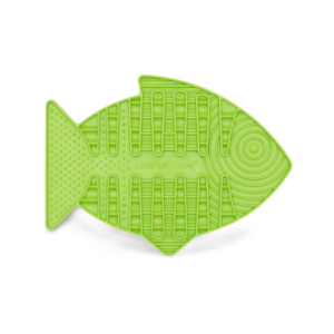 Lickimat Slow Feeder Casper Green Cat Mat - 22 x 15cm