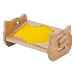 Lickimat Slow Feeder Cat Riser 1 Feeding Platform - One Size