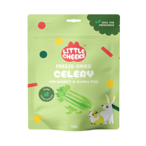 Little Cheeks Freeze Dried Celery Treats for Small Pets - 12g