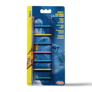 Living World 7 Step Plastic Ladder for Small Birds - One Size
