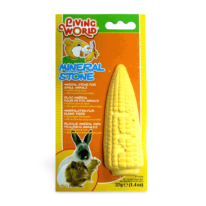 Living World Small Animal Mineral Stone Corn Cob - 1 Pack