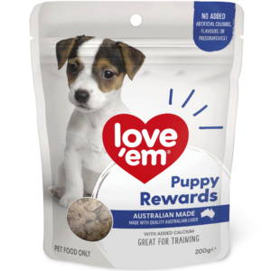 Love Em Puppy Rewards Liver Cookie Training Treats - 200g