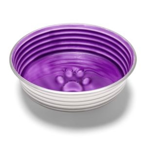 Loving Pets Lilac Le Bol Dishwasher Safe Dog Bowl - Large