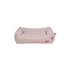 Lulu And Boo Dog Bolster Bed Quilted Siena Removable Parts Pink - Large