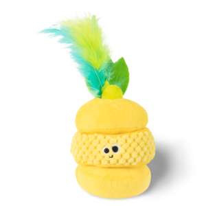 Mad Cat Pouncin Pineapples Stacker Puzzle Cat Toy - One Size
