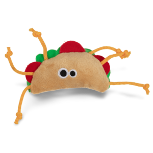 Mad Cat Tabby Taco Plush Cat Toy - One Size