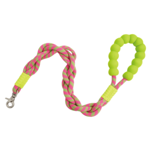 Maogou Blue Marshmallow Twisted Dog Lead in Red - One Size