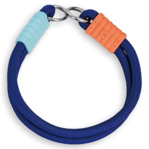 Maogou Blue Marshmallow Dog Collar in Navy Blue - Medium