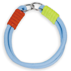 Maogou Blue Marshmallow Dog Collar in Seasalt Blue - Small