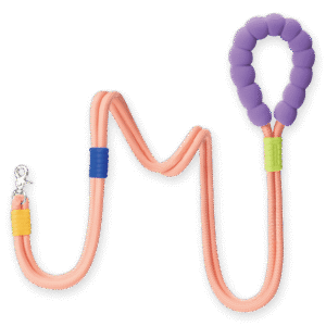 Maogou Blue Marshmallow Standard Dog Lead in Peach - One Size