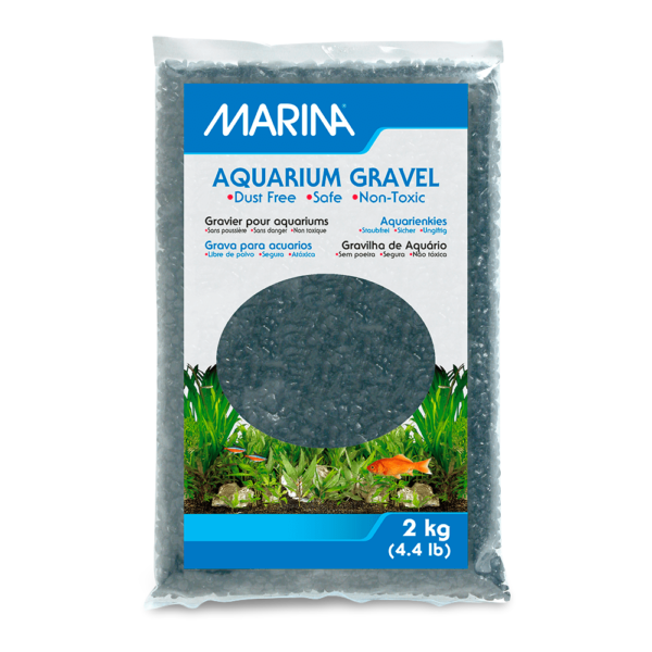 Marina Black Aquarium Gravel – 2kg