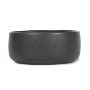 Mog And Bone Ceramic Bowl Black - Small