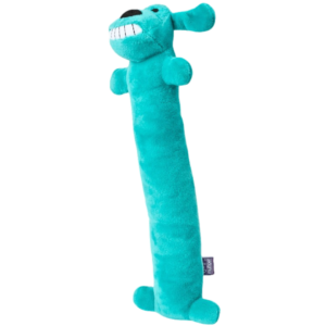 Multipet Loofa Blue Plush Dog Toy - One Size
