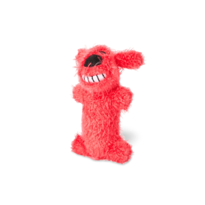 Multipet Loofa Red Plush Cat Toy - One Size