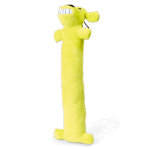 Multipet Loofa Yellow Plush Dog Toy - One Size