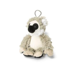 Multipet Mini Bark Buddies Plush Raccoon Dog Toy - One Size