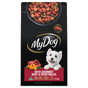 My Dog Gourmet Beef and Vegetables Adult Dry Dog Food - 2 x 1.5kg