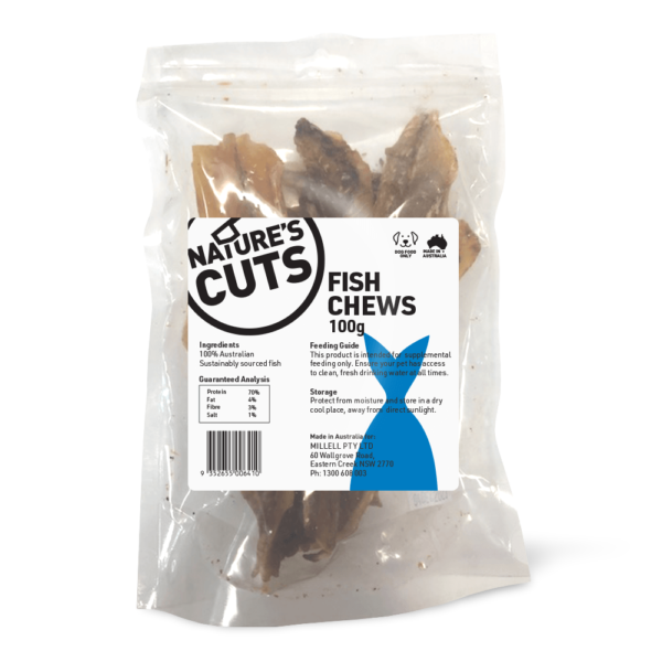 Natures Cuts Fish Chews Dog Treats