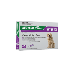 Neoveon Plus Flea & Tick Spot-On For Large Dogs - 4 Pack