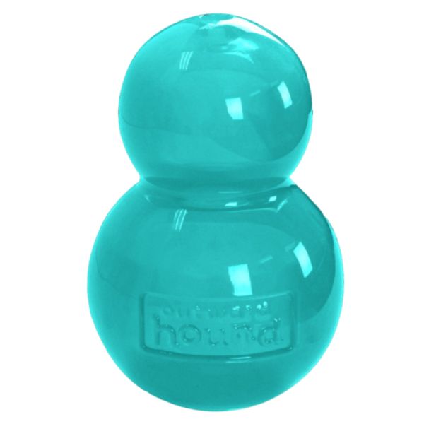 Nina Ottosson Double Tuff Treat Dispensing Dog Toy Blue – Medium