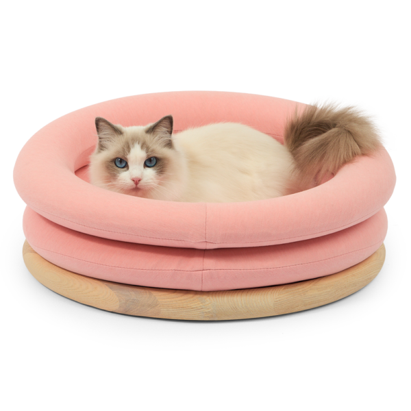 Nujiao Bubble Dome Bed Pink – One Size