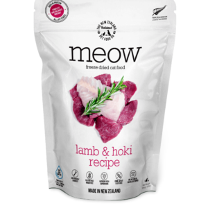 The New Zealand Natural Meow Lamb And Hoki All Lifestages Freeze Dried Cat Food - 280g