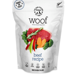 The New Zealand Natural Woof Beef Freeze Dried Dog Treat - 50g