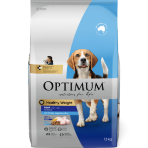 Optimum Healthy Weight Chicken Vegetables and Rice Adult Dry Dog Food - 13kg